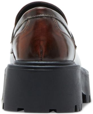 Calistaa Platform Lug Sole Penny Loafers