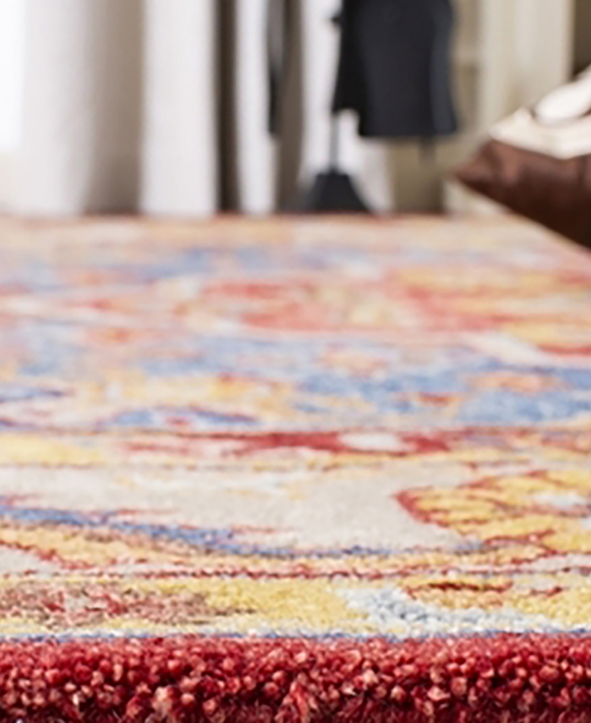 Safavieh Antiquity At503and Blue Area Rug - Red
