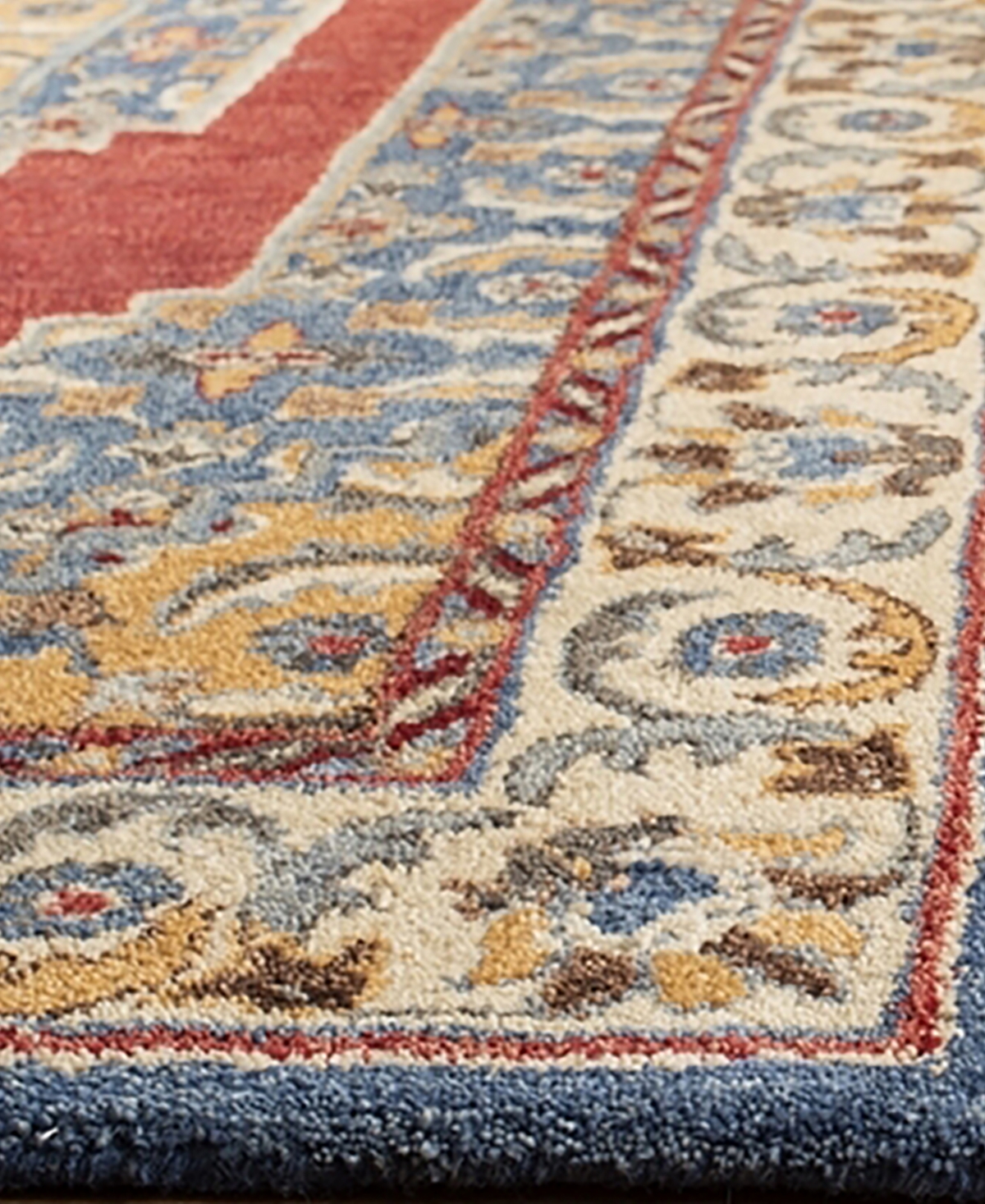 Safavieh Antiquity At505and Red Area Rug - Blue
