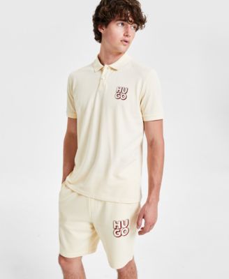 Hugo Boss - Men's Dipekane 10261706 01 Regular-Fit Logo-Print Polo Shirt