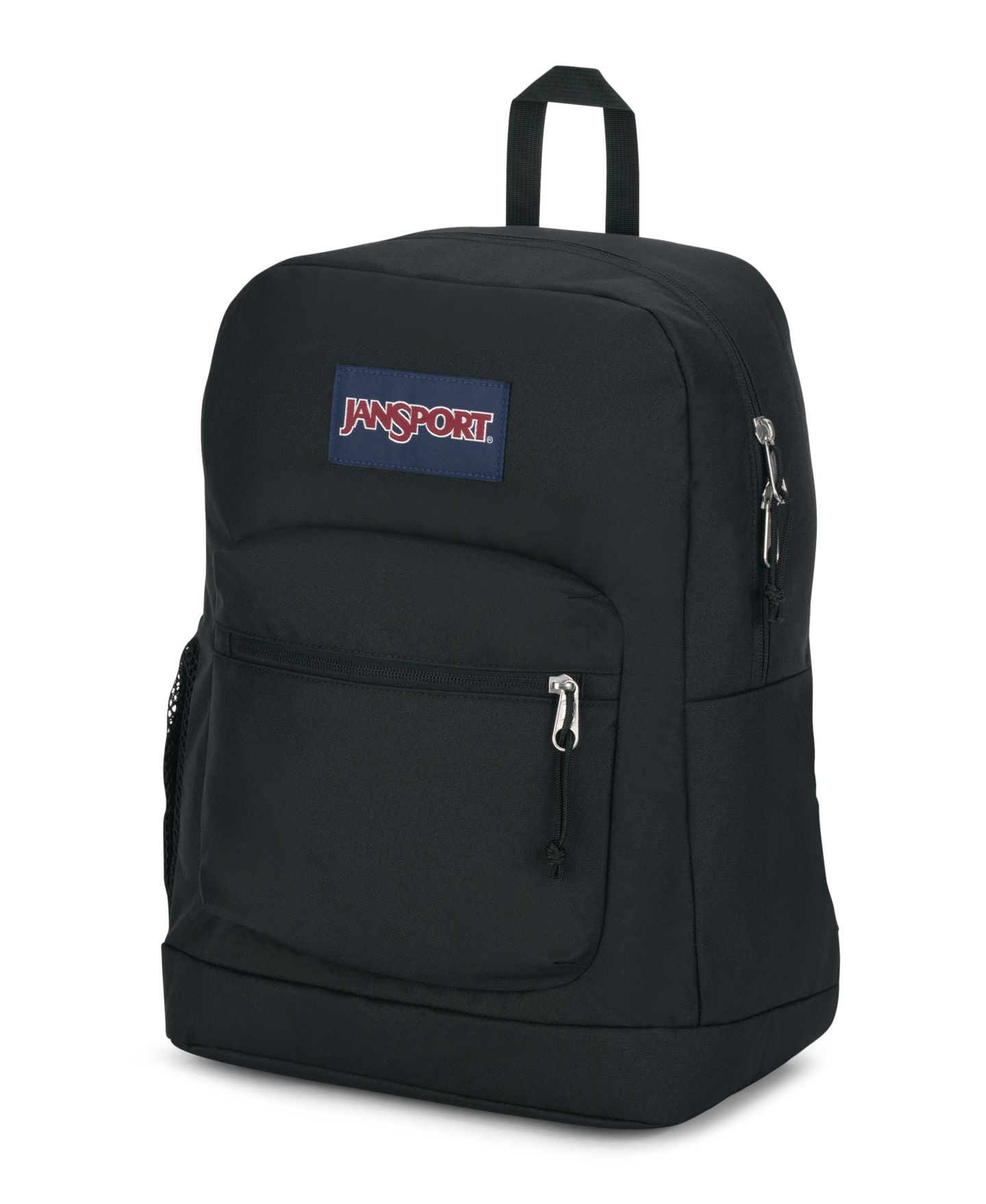 Рюкзак JanSport Cross Town Plus Medium, цвет: Чёрный — фото 6