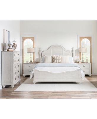 Mandeville 3pc Bedroom Set (Louvered California King Bed + Drawer Chest + 2-Drawer Nightstand)
