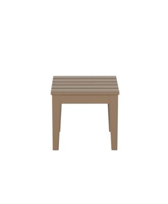 Outdoor Patio Modern Adirondack Side Table