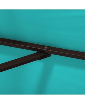 10 ft Outdoor Patio Cantilever Umbrella with Weight Base