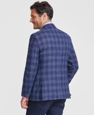 Men's Modern-Fit Stretch Pattern Sport Coat