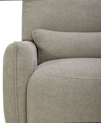 Olper 3-Pc. Fabric Zero Wall Sofa with 2 Power Recliners and 1 Console, Created for Macy's