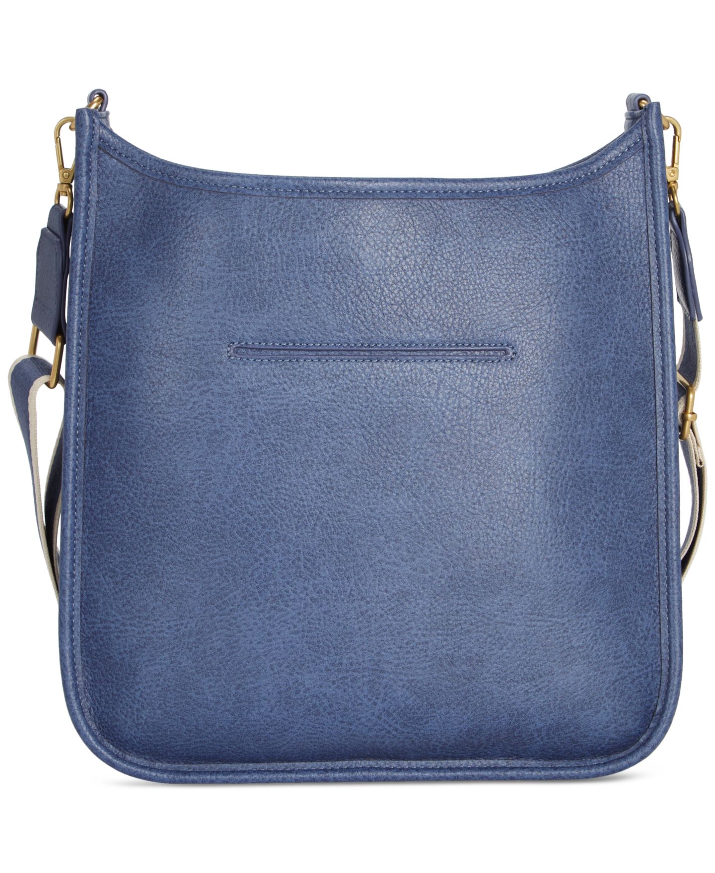 Женская сумка Style & Co Whipstitch Medium Crossbody, цвет: Синий — фото 5