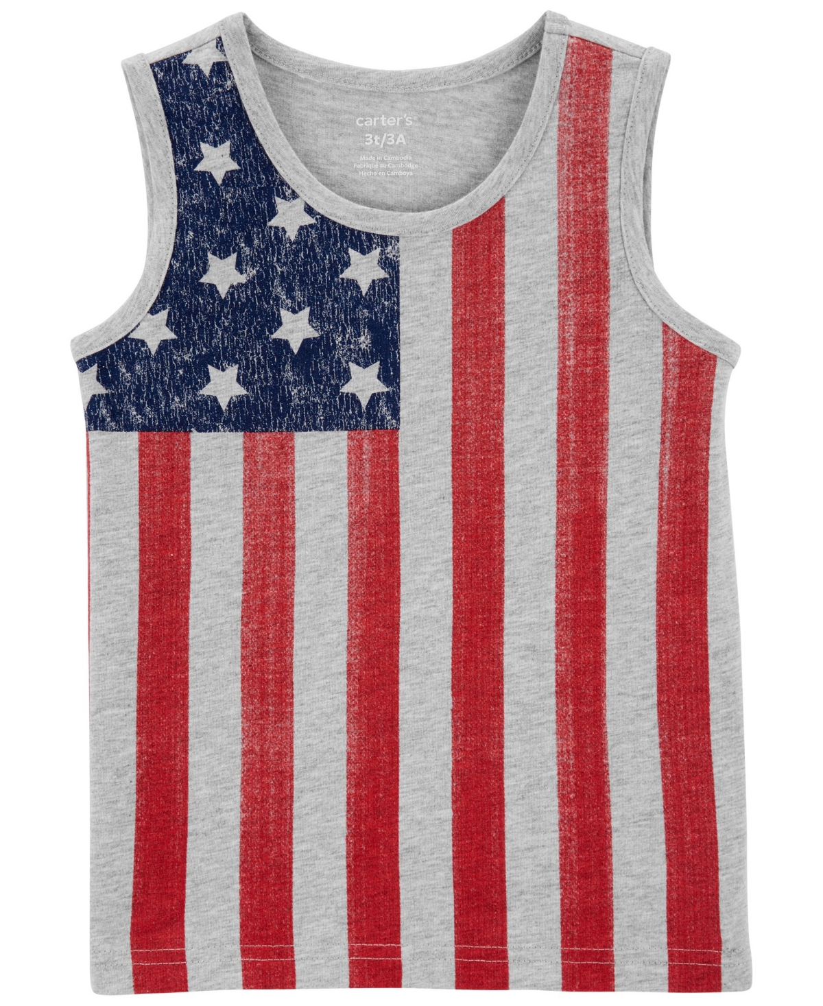 Shop Carter's Toddler Boys 4th Of July Tank In Multi