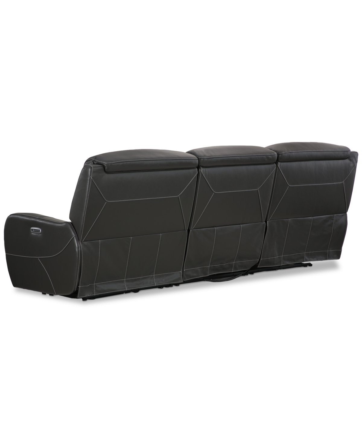 Blairesville 3-Pc. Leather Sofa & Chaise with 2 Power Motion Chairs
