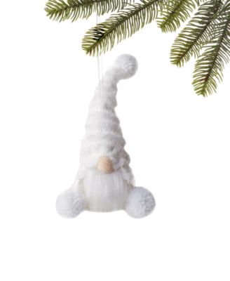 Holiday Lane - Northern Lights White Gnome Ornament