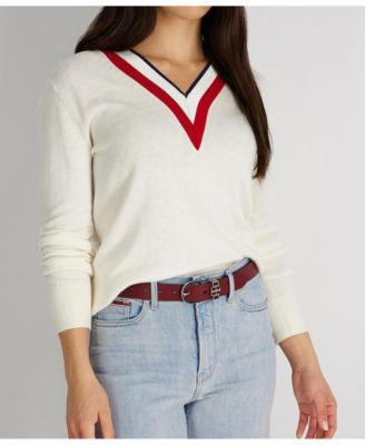 Women's 2-In-1 Reversible TH Monogram Strap Keeper Dress Casual Belt