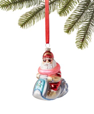 Holiday Lane - Florida Beach Santa Ornament