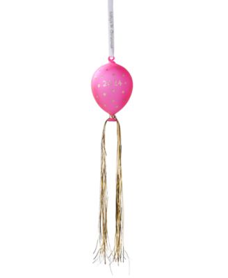 Holiday Lane - Baby's First Pink Balloon with Tassel Ornament