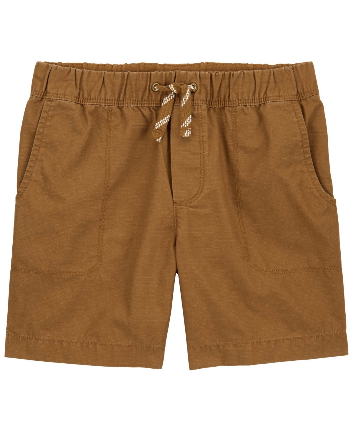 Shop Carter's Big Boys Pull-on Terrain Shorts In Brown