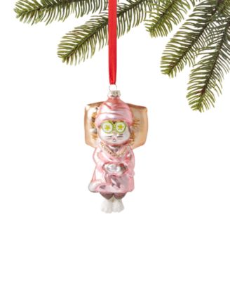 Holiday Lane - Pets Spa Cat in Pink Ornament