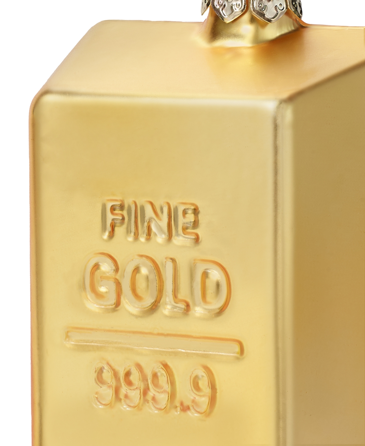 Macy's Holiday Lane All About You Gold Bar Ornament, Exclusively At  In No Color
