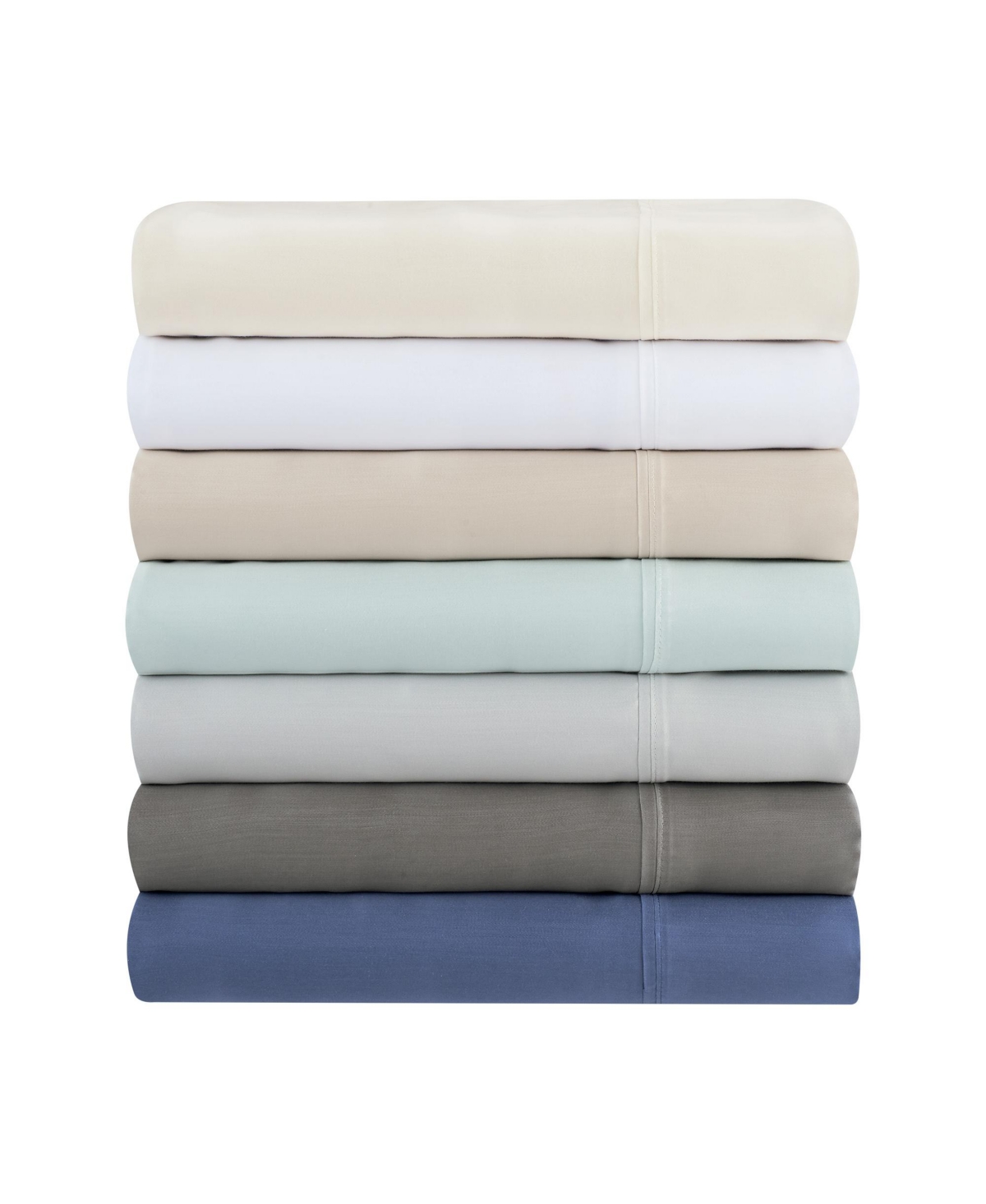 Aston and Arden Eucalyptus Tencel Sheet Set, 1 Flat Sheet, 1 Fitted Sheet, 2 Pillowcases, Ultra Soft Fabric, Breathable and Cooling, Eco-Friendly