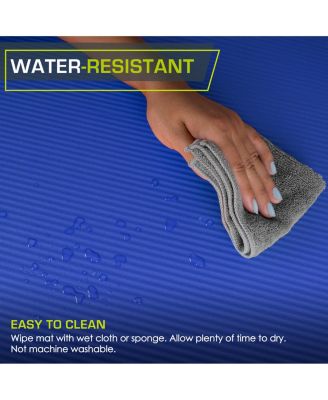 Extra Thick Yoga and Pilates Mat with Sling, 1"