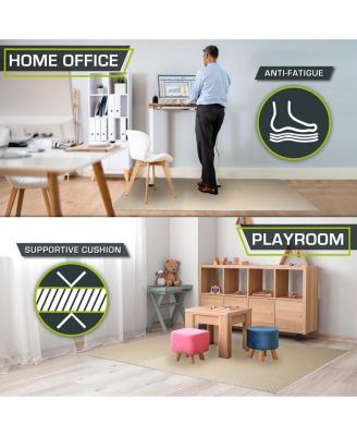 Exercise Puzzle Mat 1/2-in, 24 Sq Ft - 6 Tiles