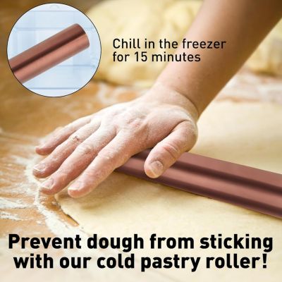 Rolling Pin for Making Cookies, Pastries, Pizza, Pies and Pastas