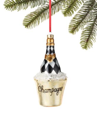 Holiday Lane - Royal Holiday in Champagne Bucket Ornament