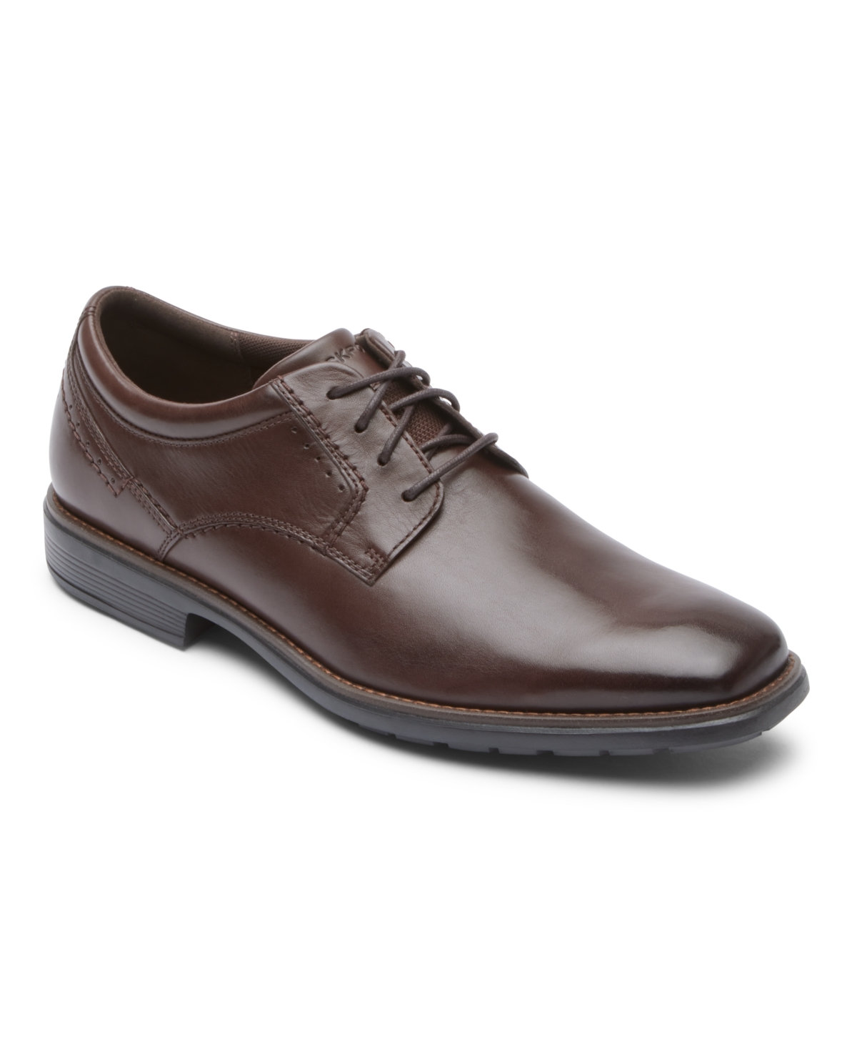 Men's Nextgen Plain Toe Oxford Shoe - Dark Brown