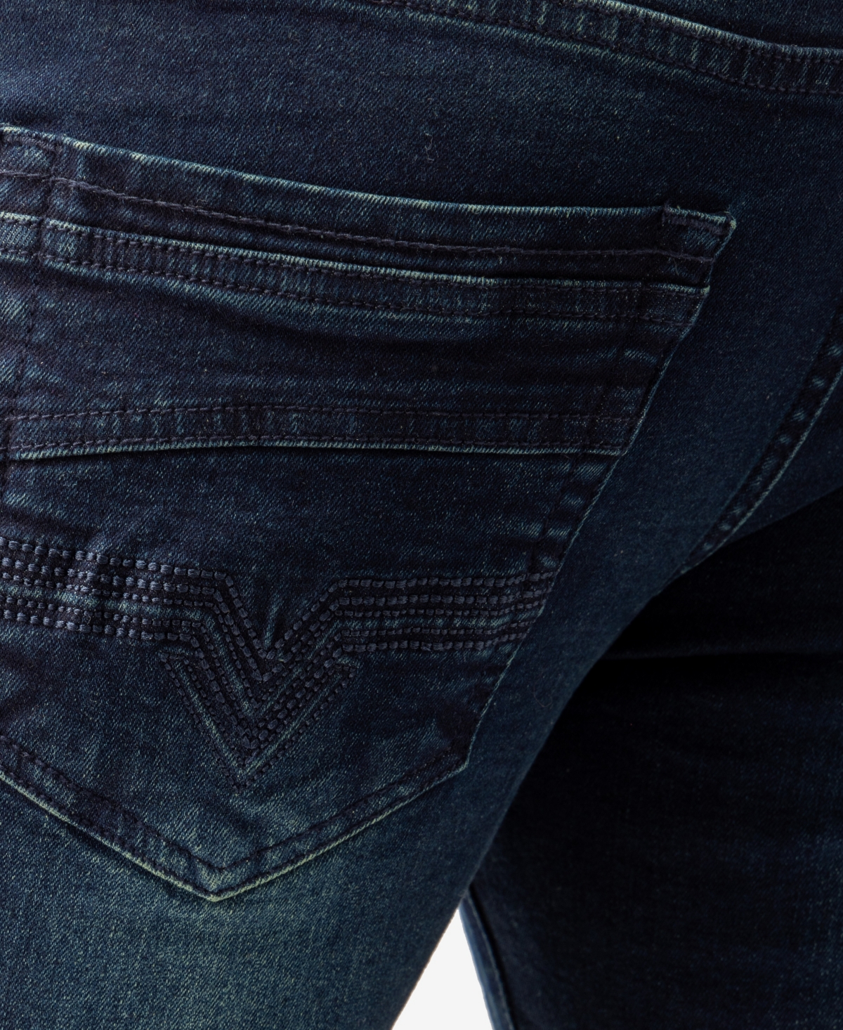 Shop X-ray Men's Alice Slim Fit Denim Jeans In Blue Rinse