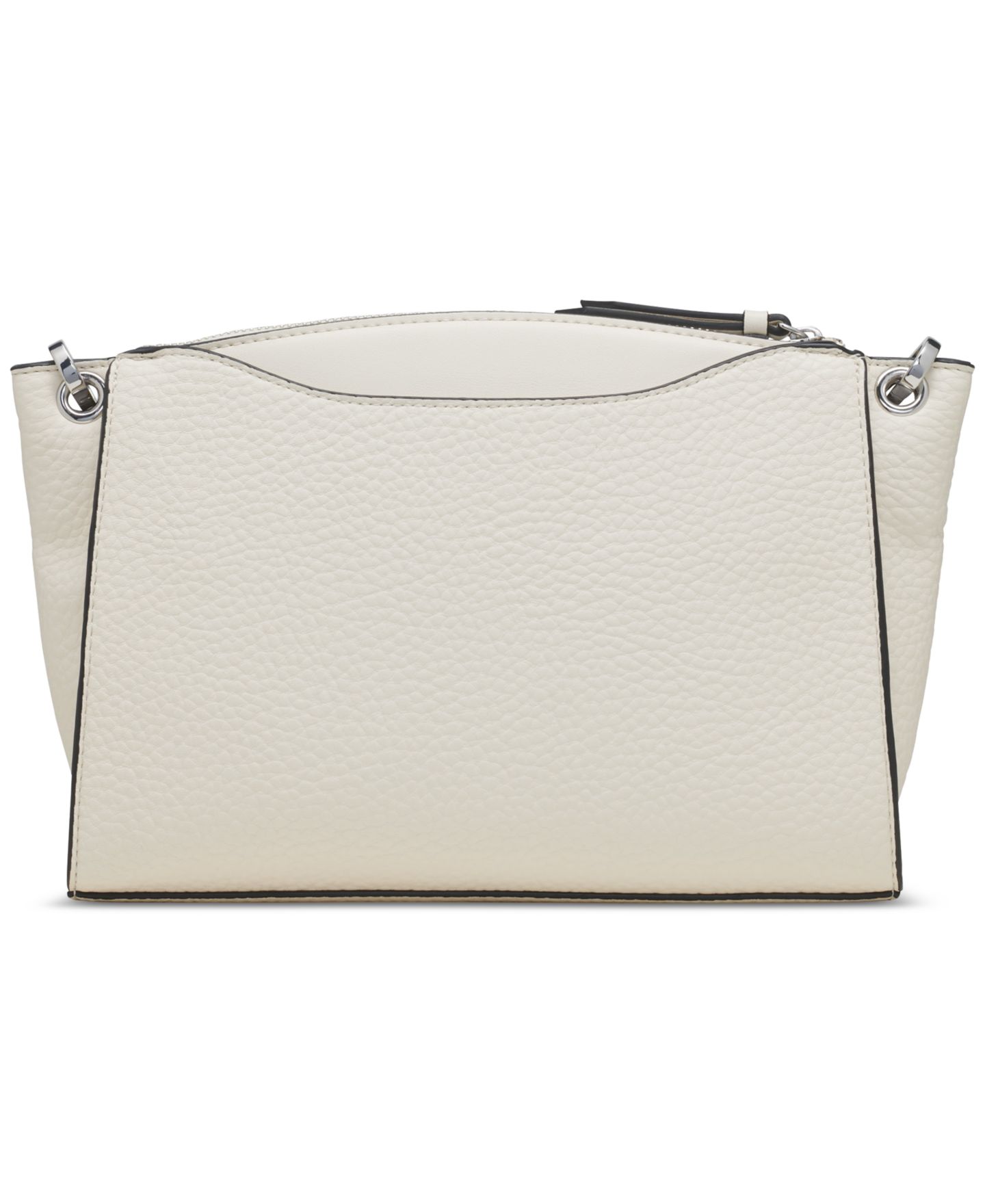 Женская сумка Calvin Klein Garnet Adjustable Top Zipper Crossbody, цвет: Белый — фото 5