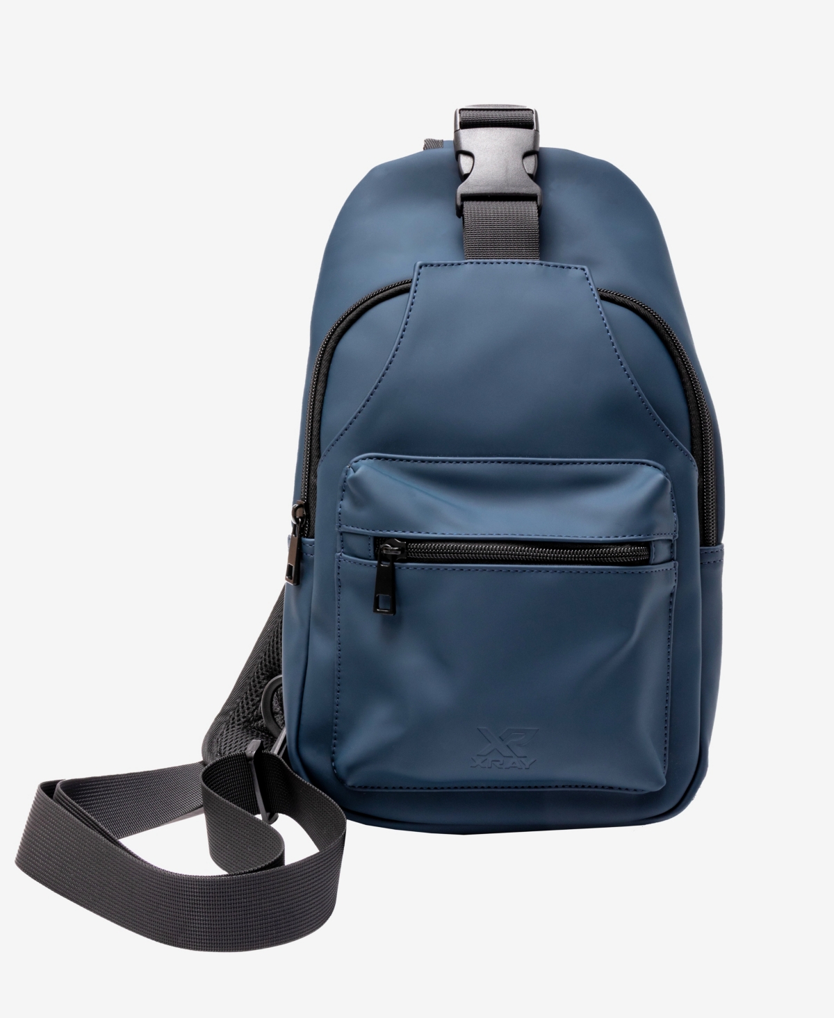 Shop X-ray Pu Sling Backpack In Navy