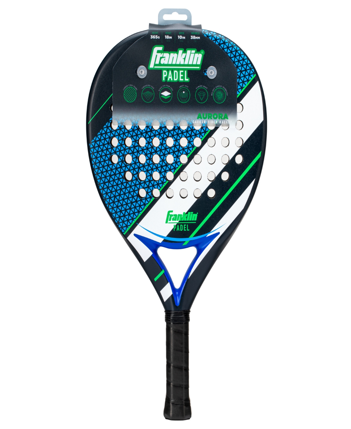 Shop Franklin Sports Aurora Padel Racket In Blue