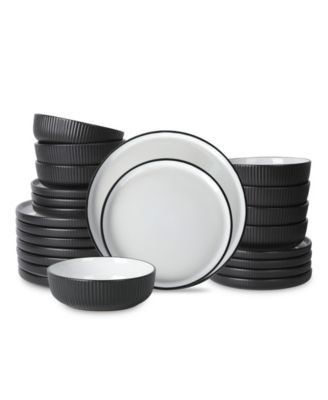 Laro 24 Pc. Dinnerware Set, Service for 8