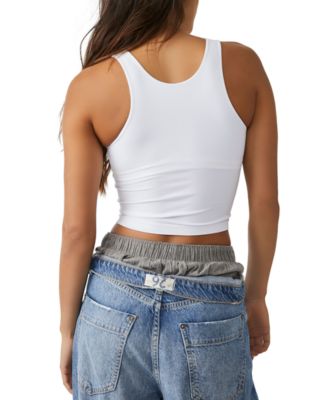 Women's Clean Lines Cropped Camisole Top