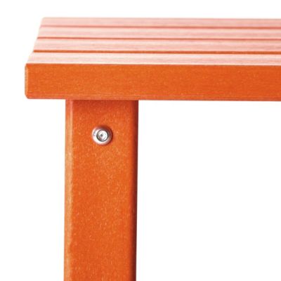 3 Piece Set Outdoor Folding Adirondack Chairs with Side Table