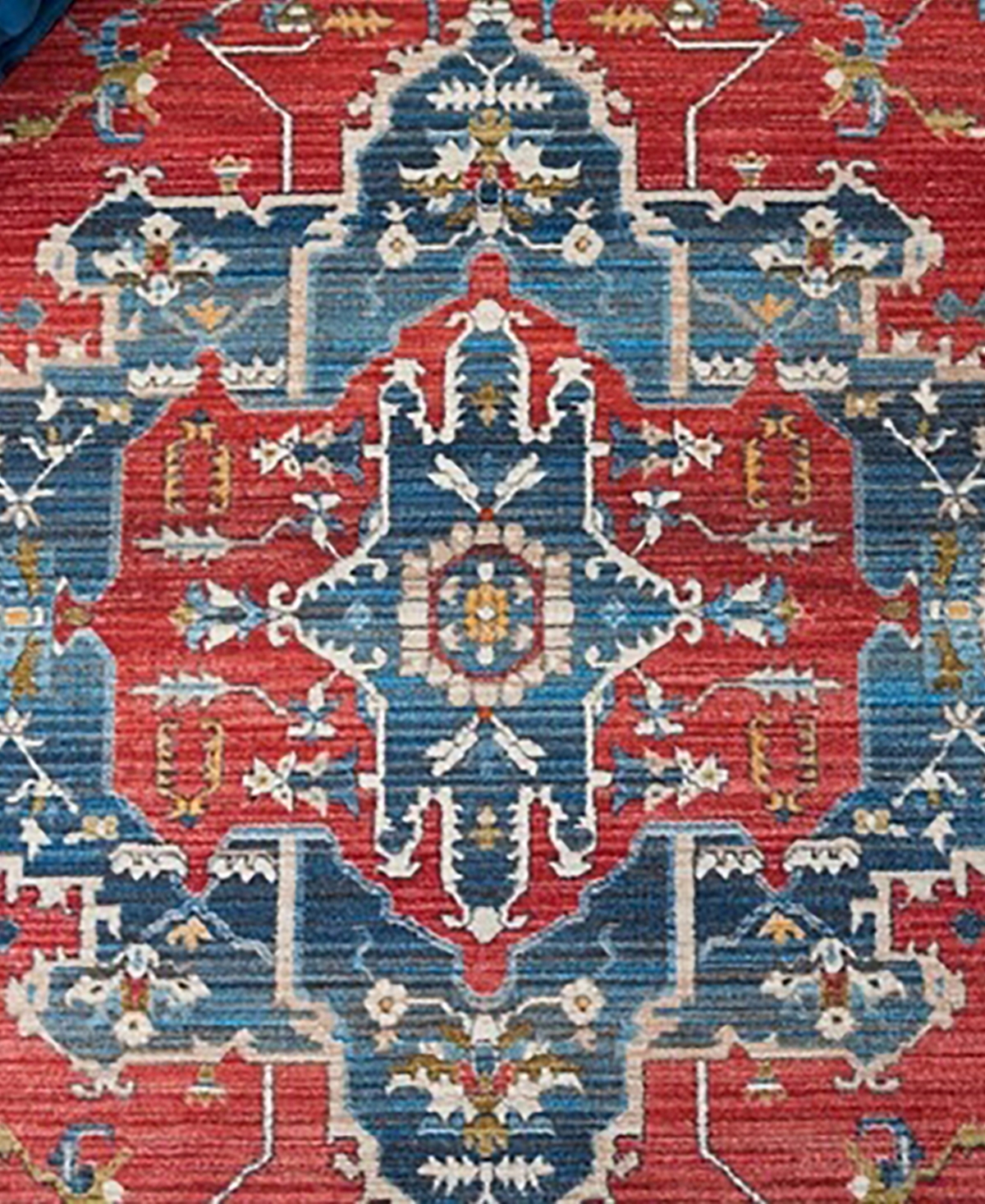 Safavieh Vintage Persian VTP477and Blue Area Rug - Red/blue