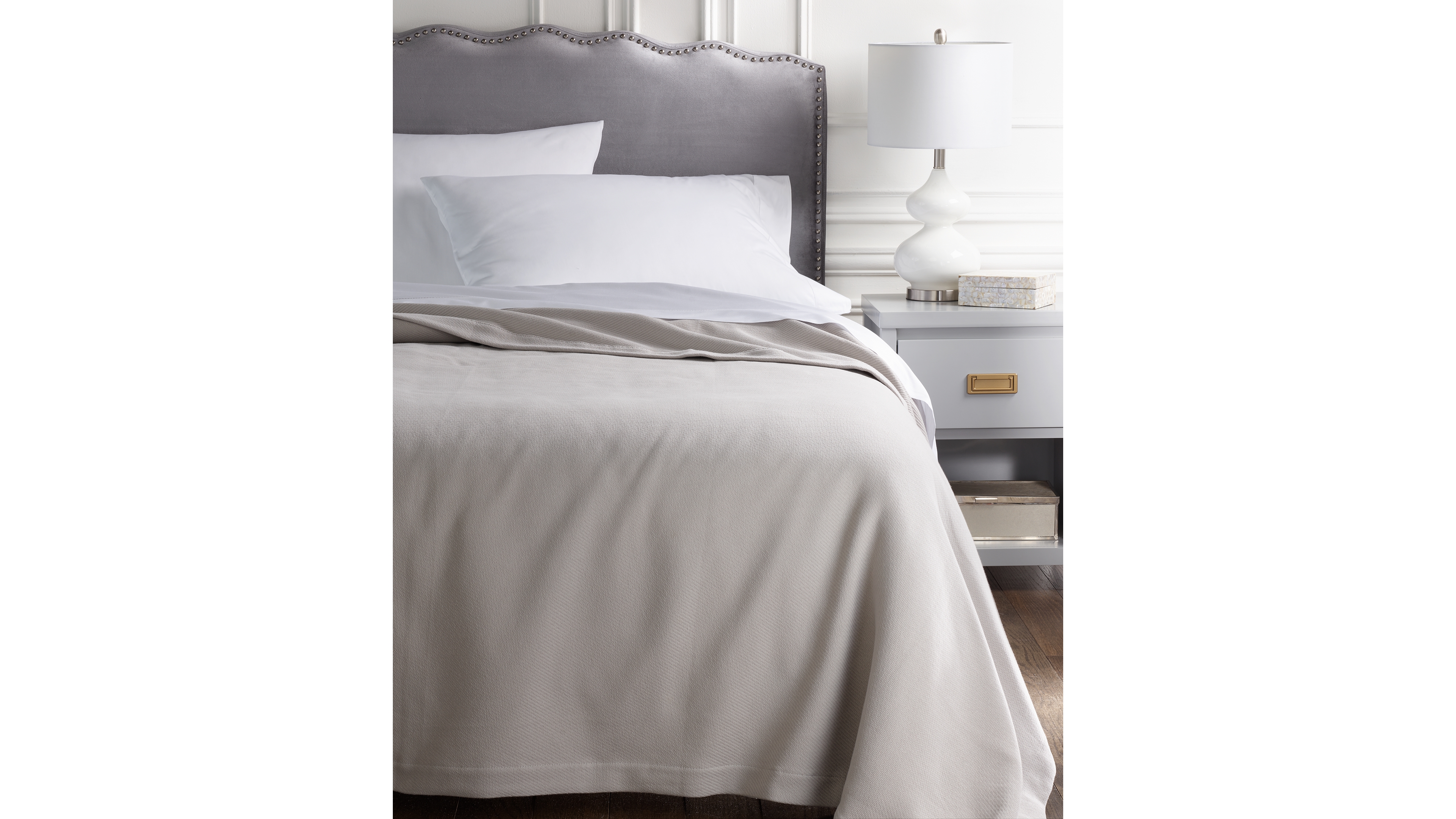 Sferra Allegra Classic Twill Cotton Blanket, King
