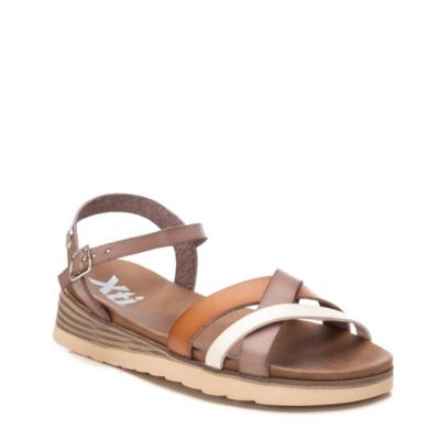 Women's Low Wedge Strappy Sandals