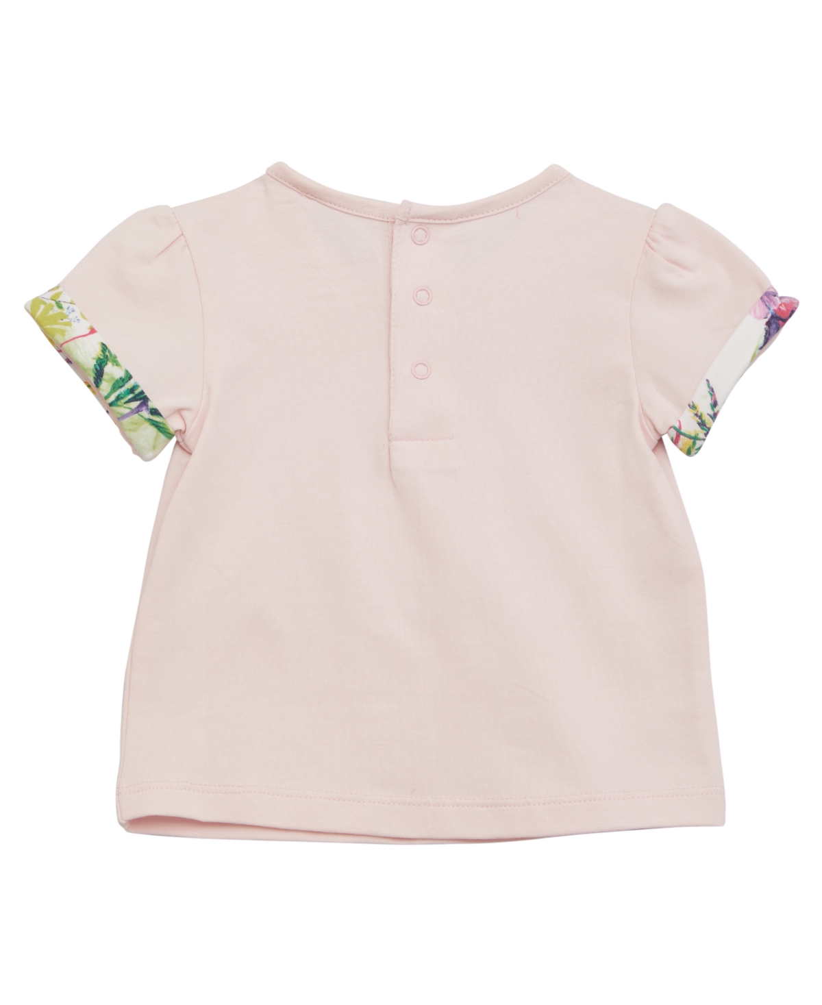 Shop Guess Baby Girls Short Sleeve T Shirt And Short Set In Ballet Pink