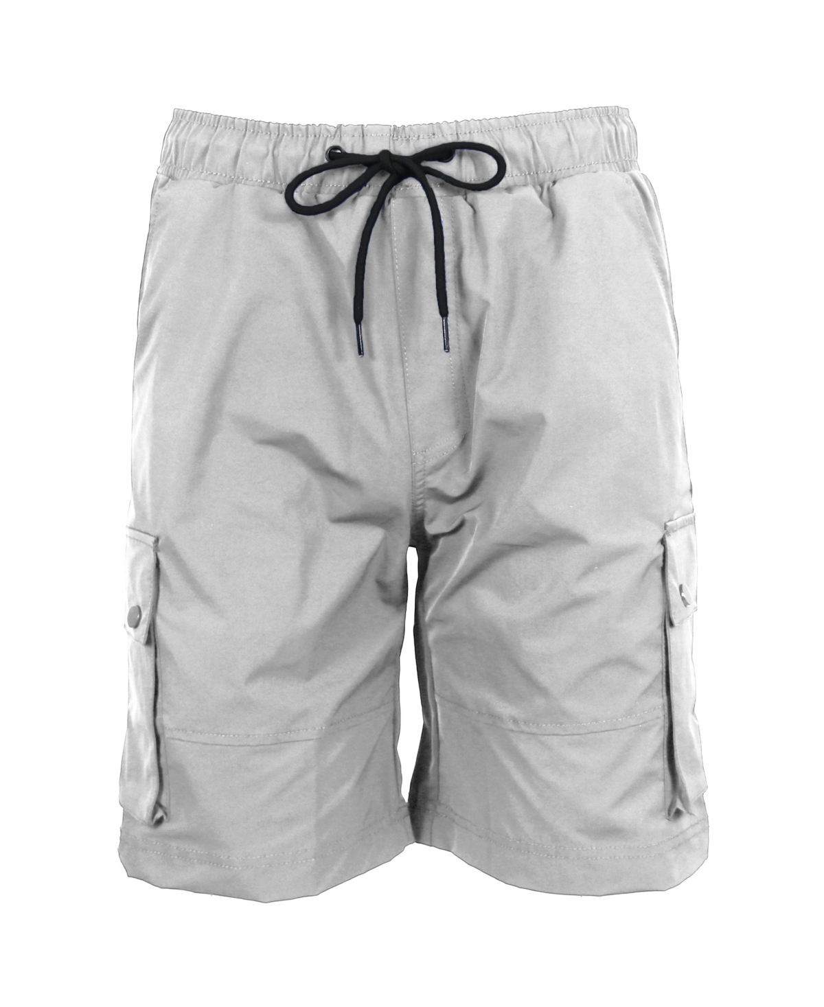 Shop Galaxy By Harvic Men's Moisture Wicking Performance Quick Dry Cargo Shorts In Grey