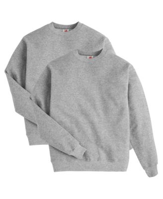 EcoSmart Men's Fleece Sweatshirt, 2-Pack