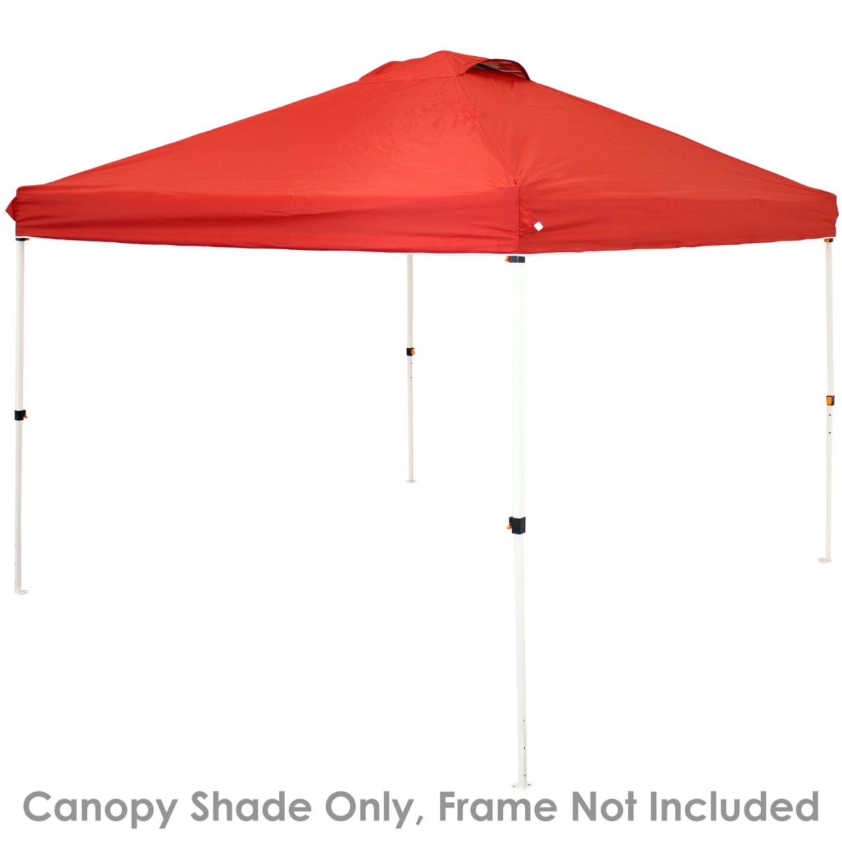 Sunnydaze Decor Oxford Fabric Pop-Up Canopy Shade with Vent -- Red