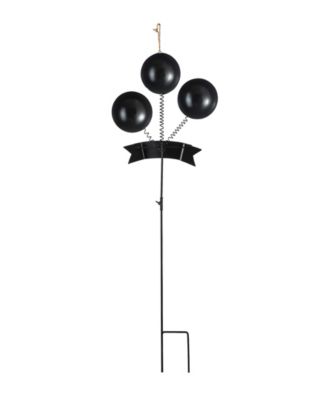 35.25"H Halloween Metal "WELCOME" Spring Eyeballs Yard Stake