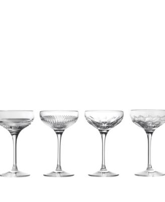Mixology Coupe 4oz, Mixed Set of 4
