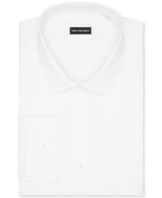 Tall Men's Ultra Wrinkle Free Solid Dress Shirt
