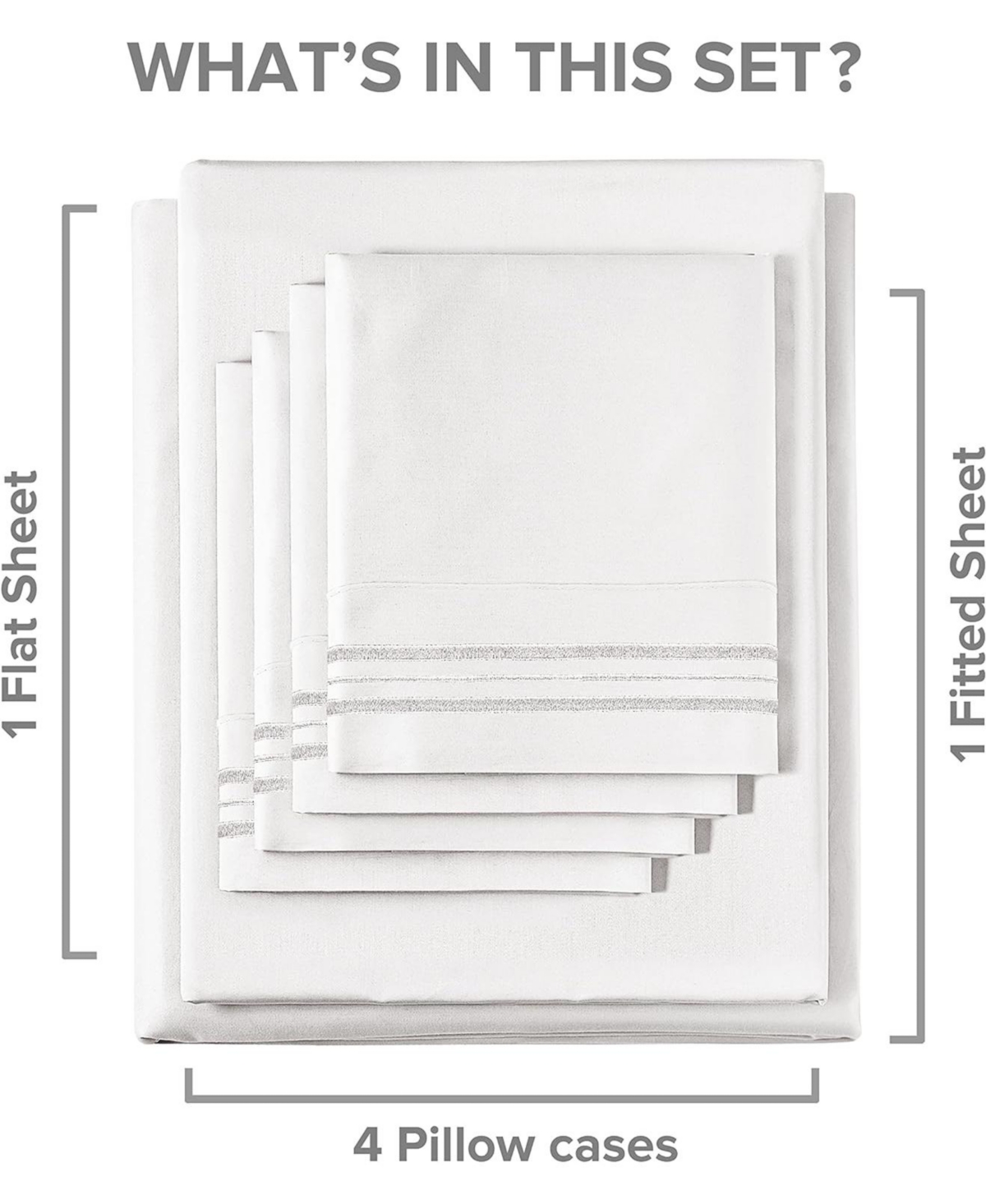 Cgk Unlimited Microfiber Sheet Set 18