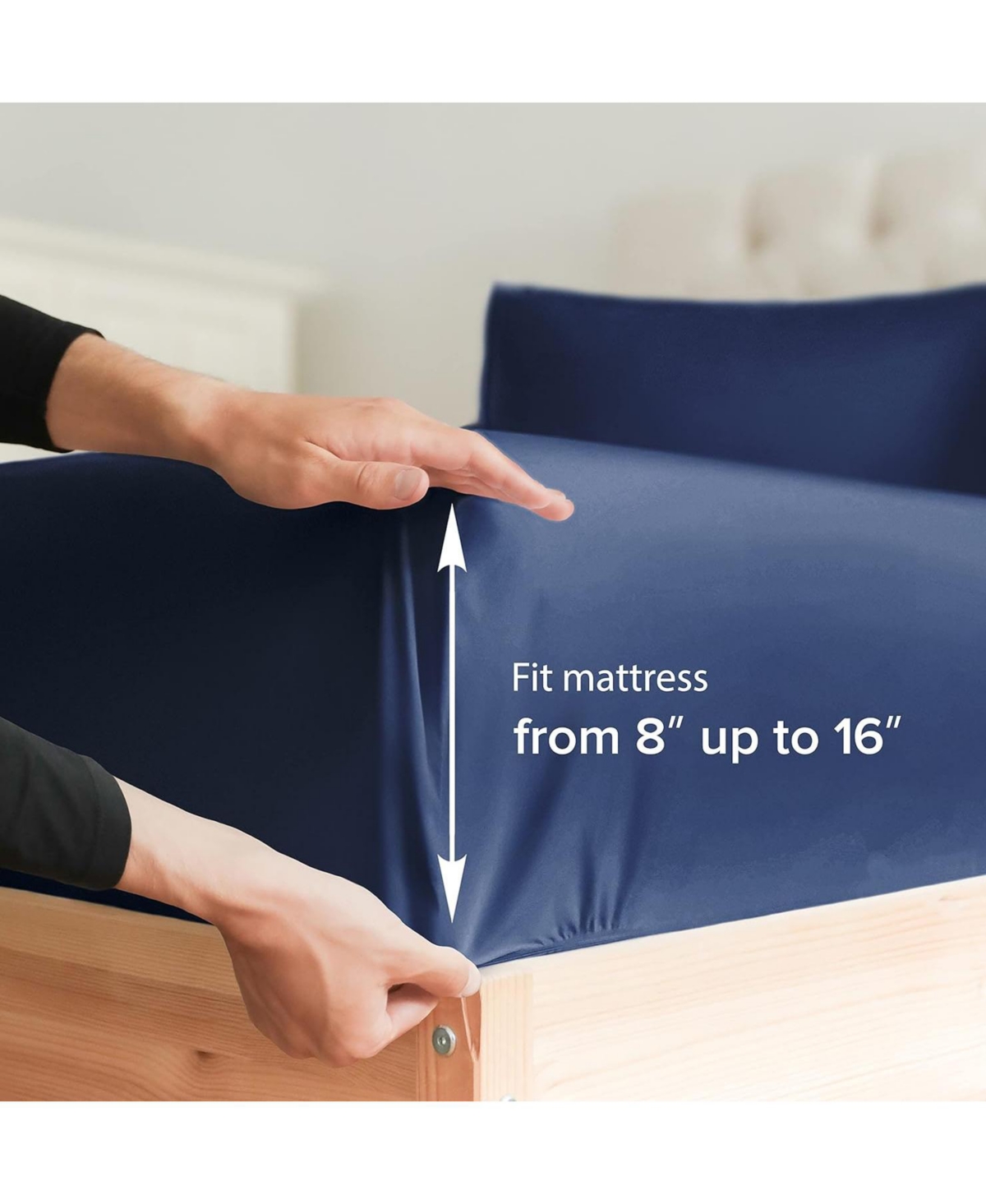 Cgk Unlimited 4 Piece 100% Cotton 400 Thread Count Sheet Set -