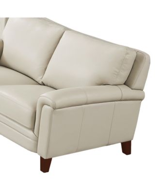 Westcott 62" Top Grain Leather Loveseat