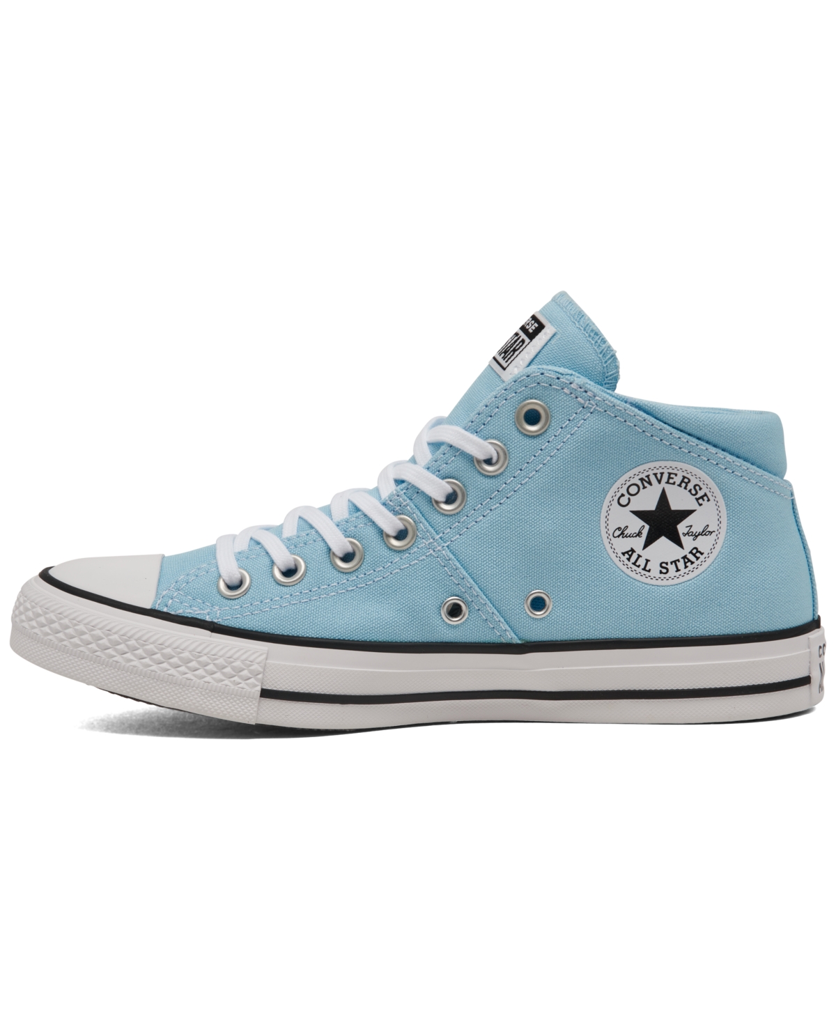 Shop Converse Women's Chuck Taylor Madison High Top Casual Sneakers From Finish Line In True Sky,w