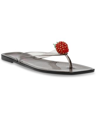 Betsey Johnson - Women's Berry Novelty Jelly Flip Flop Sandals