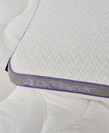 Bedgea Cooling Knee Pillow - Houglass Design Ideal Fo Legs And Head Provides Conforming Support For All Sleep Positions Washable And Removable Cover Fcnb1180