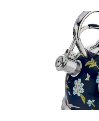 10-Cup Navy Stove Top Kettle